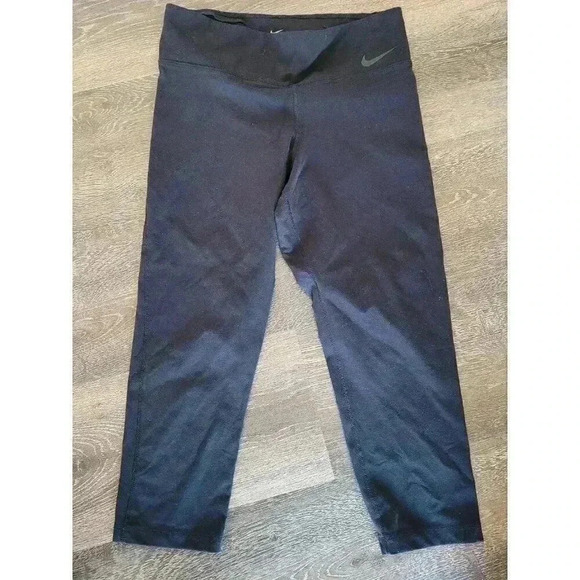 Nike dri fit‎ capri leggings size med #7 - Picture 1 of 5